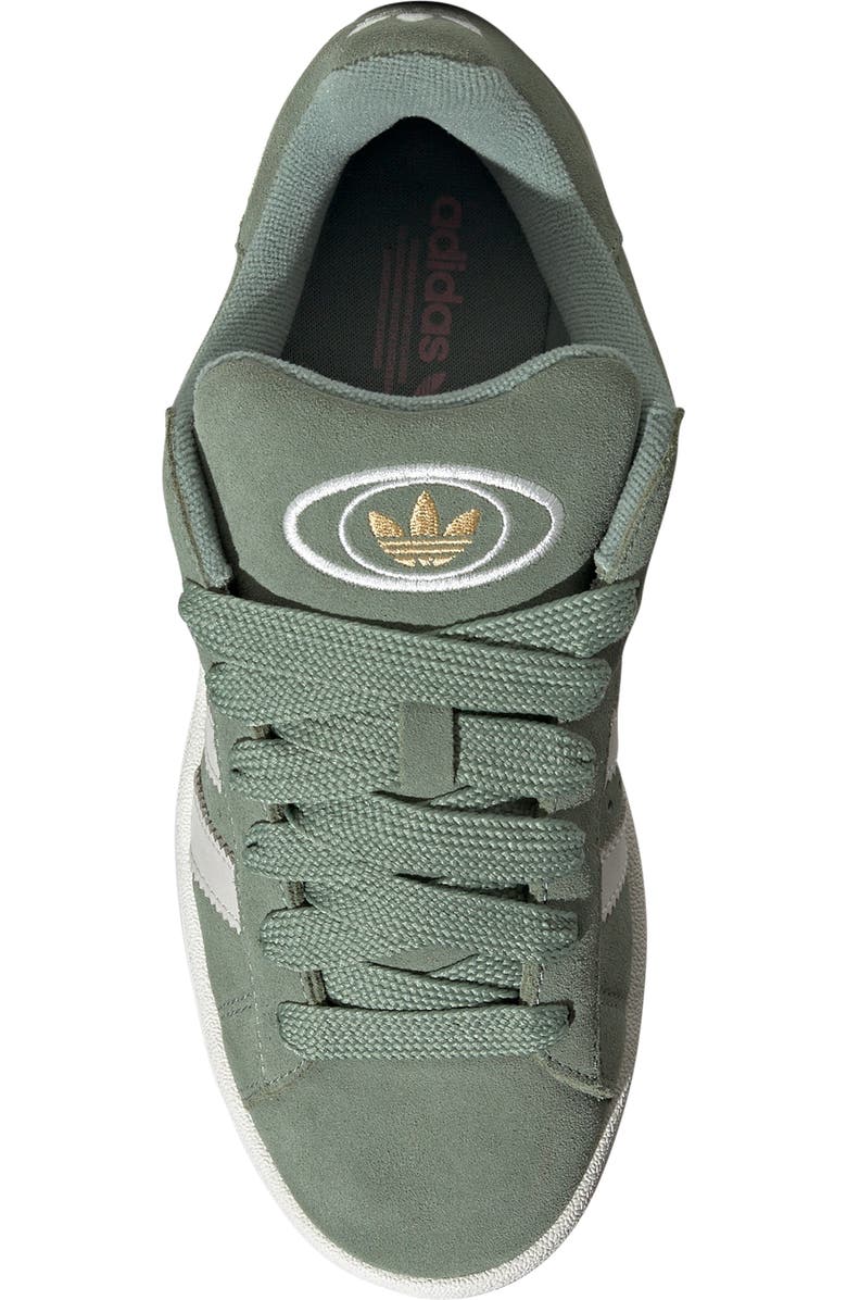 adidas Campus 00s Sneaker, Alternate, color, Silver Green/ Off White/ Gum