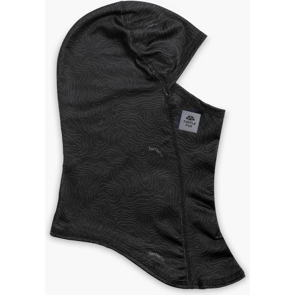 Turtle Fur Maxclava Balaclava In Black
