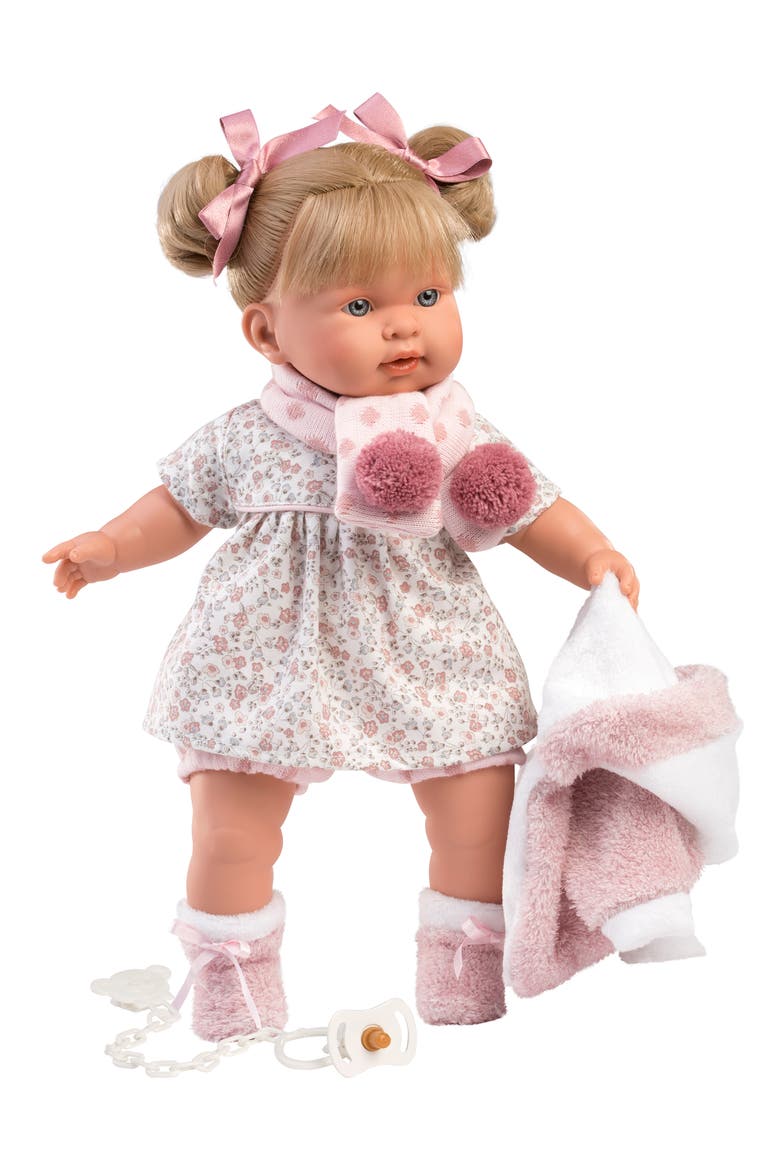 Elizabeth 16-Inch Soft Body Crying Baby Doll, Alternate, color, NO COLOR