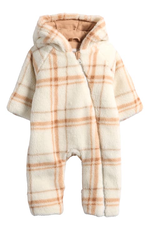 Hooded Fleece Romper