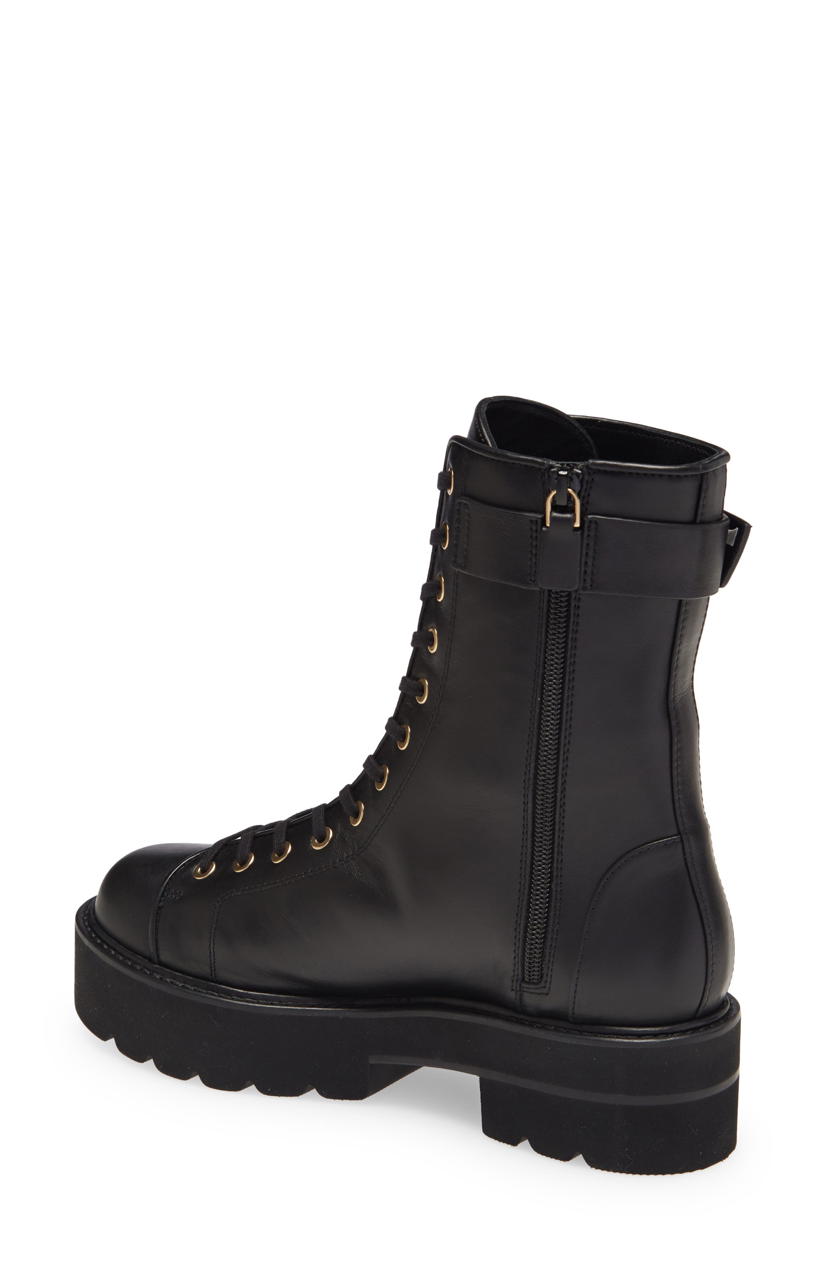 Ryder Ultralift Combat Boot, Alternate, color, BLACK
