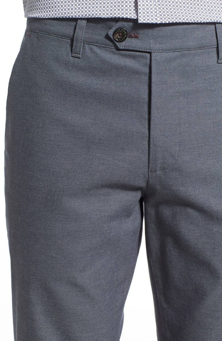 Ted Baker London 'Roynew' Flat Front Pants, Alternate, color, 