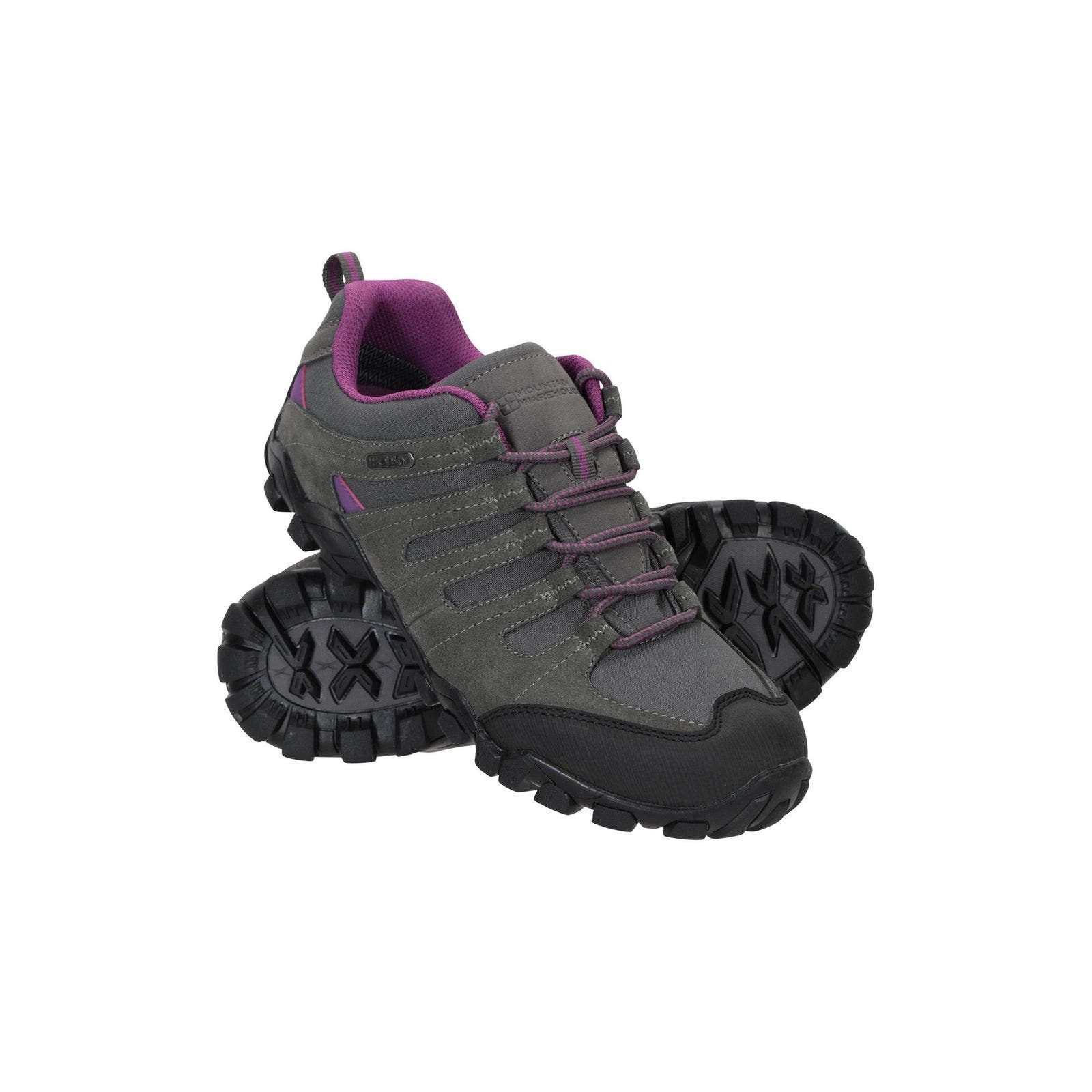 Belfour Suede Waterproof Walking Shoes, Alternate, color, Gray