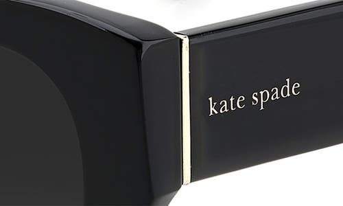 Kate Spade New York Paisleigh 55mm Gradient Cat Eye Sunglasses In Black