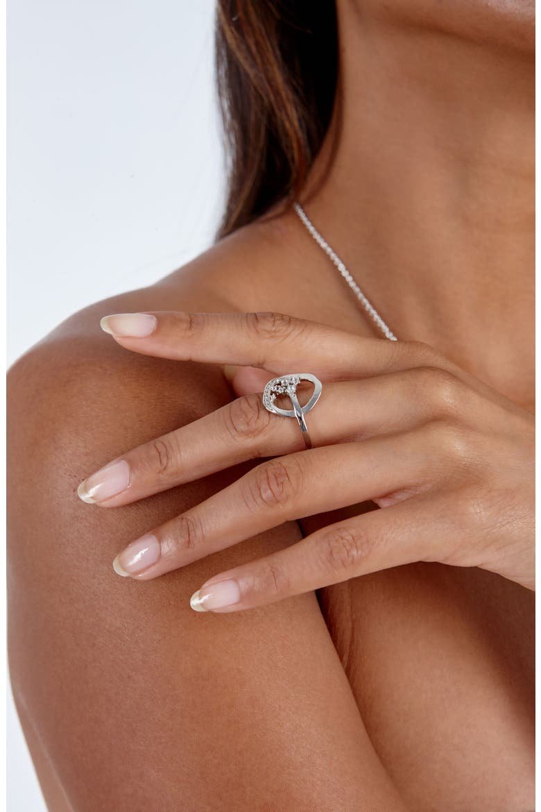 Volcan Ring, Alternate, color, Sterling Silver