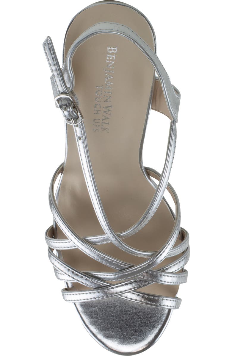 Touch Ups Wren Platform Sandal, Alternate, color, Silver