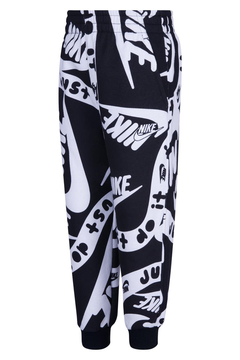 Kids' Sportswear Club Joggers, Alternate, color, BLACK