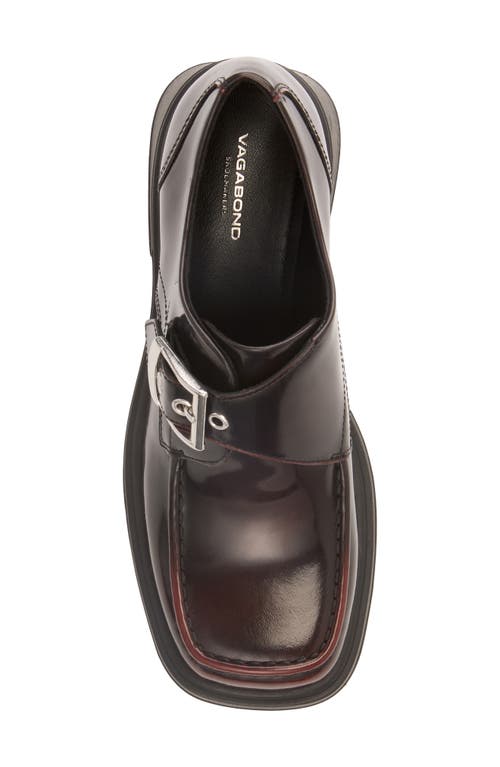 Vagabond Shoemakers Dorah Apron Toe Monk Shoe In Brown