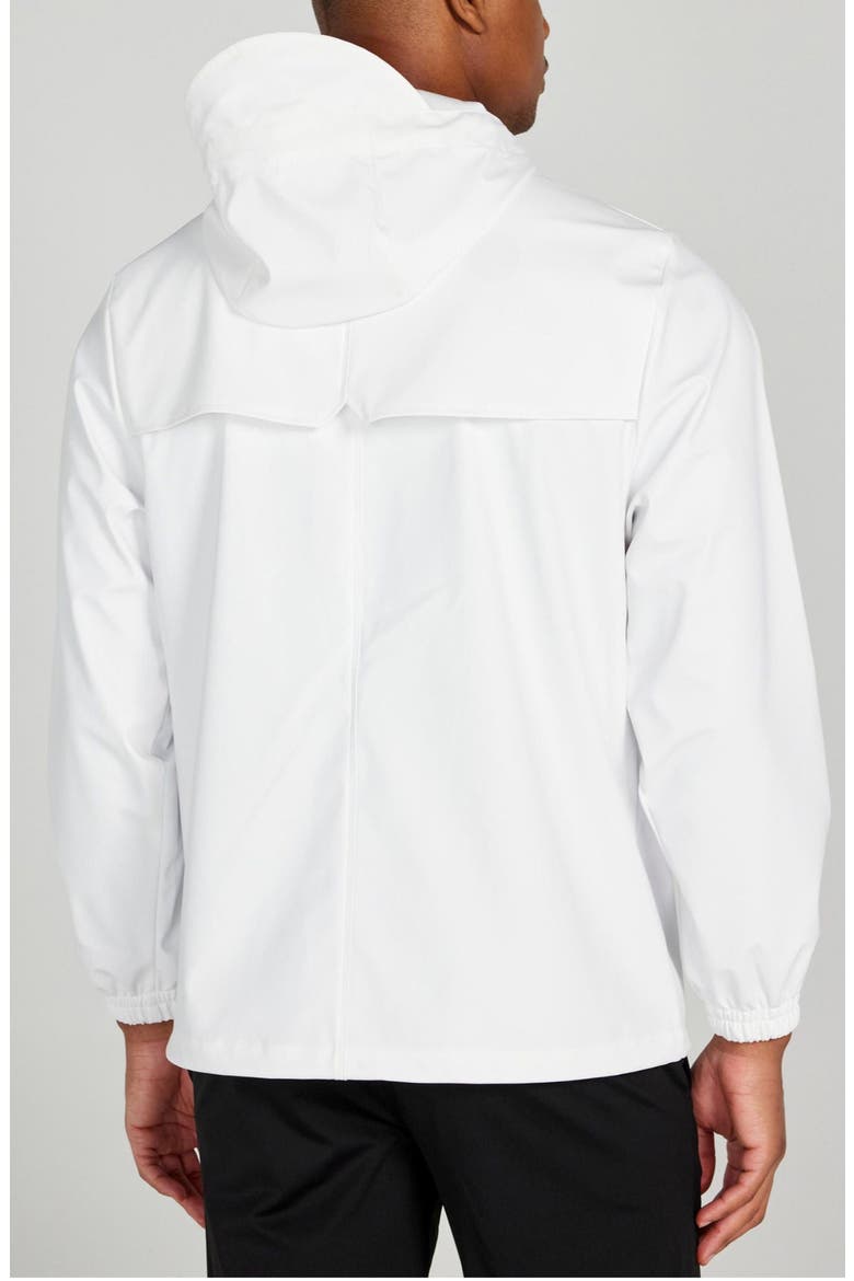 Cloud Hooded Rain Jacket, Alternate, color, BRIGHT WHITE