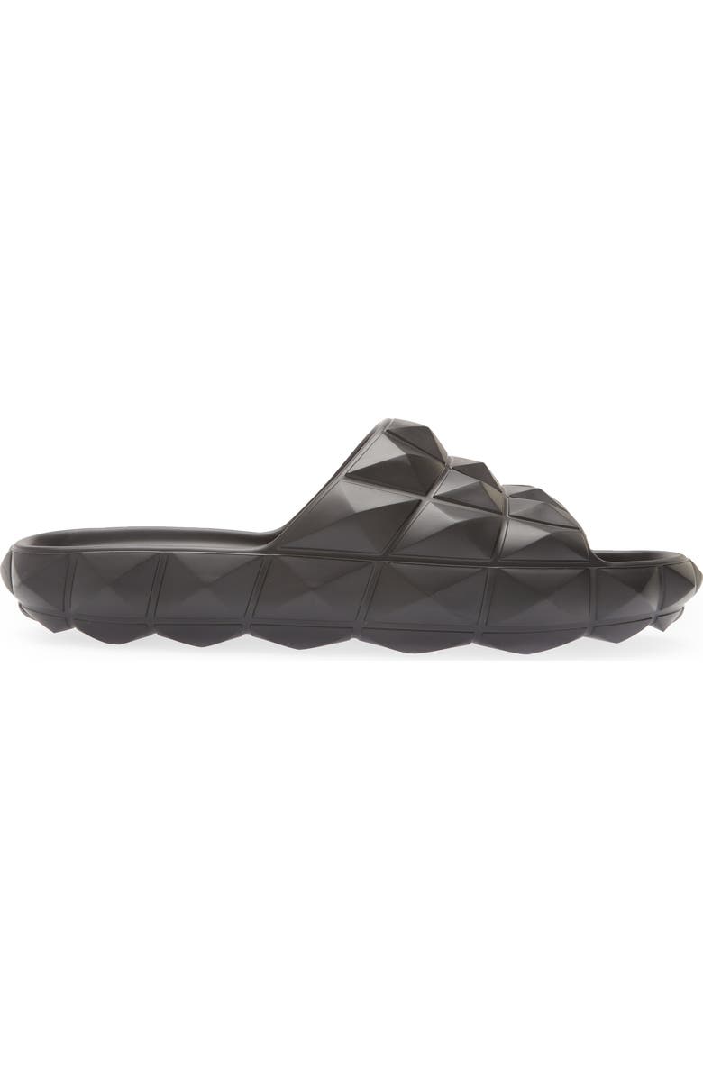 Valentino Garavani Roman Stud Turtle Slide Sandal, Alternate, color,