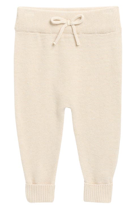 Heathered Organic Cotton Knit Joggers (Baby)