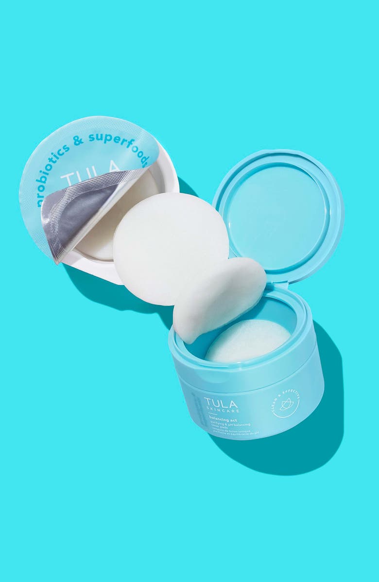 TULA Skincare Balancing Act Toner Pads, Alternate, color,
