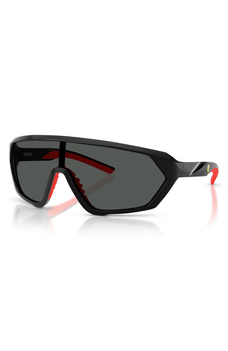 Scuderia Ferrari 36mm Pillow Sunglasses, Alternate, color, Black