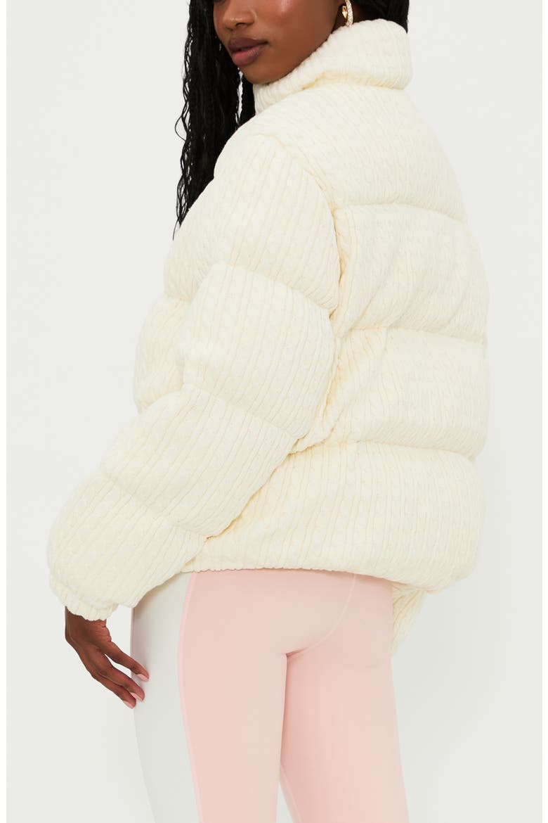 Jojo Puffer Jacket, Alternate, color, SNOW CAP CABLE
