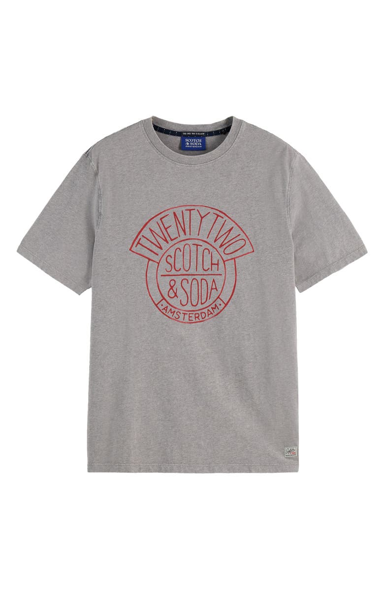 Scotch & Soda Graphic T-Shirt, Alternate, color, Grey