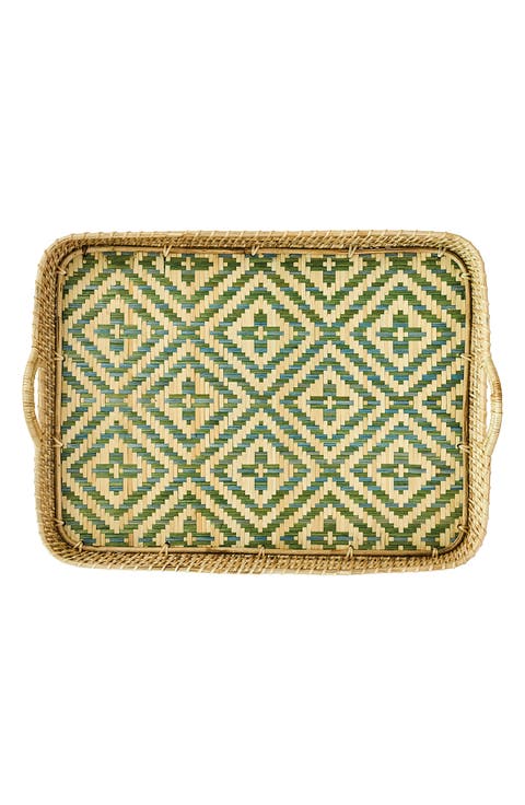 Villa Seville Wicker Tray