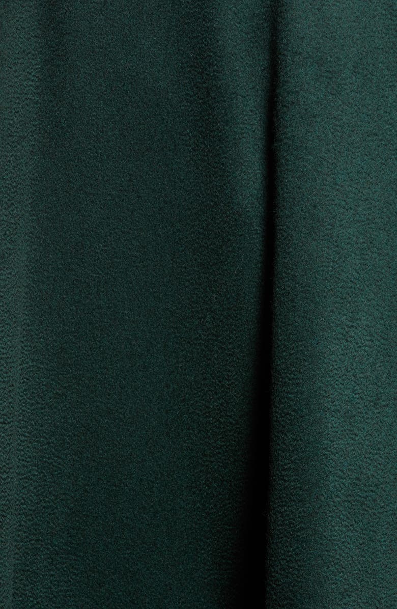 Sofia Cashmere Genuine Fox Fur Trim Cashmere Cape, Alternate, color, 