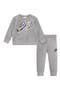 Just Do It Camo Fleece Sweatshirt & Joggers Set