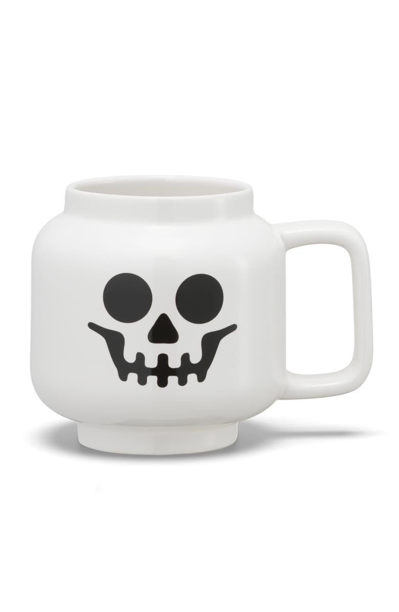 LEGO Skeloton Large Ceramic Mug, 17.9oz, Main, color, 