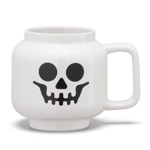 Skeloton Large Ceramic Mug, 17.9oz