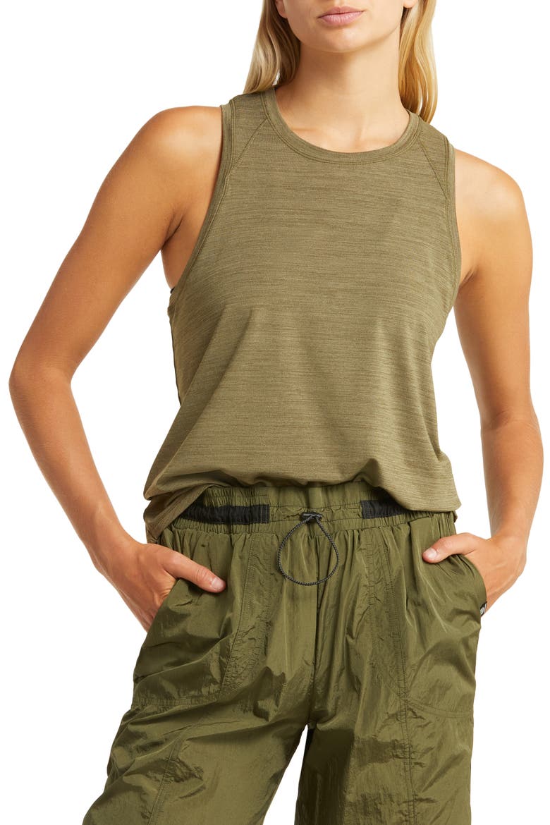 Energy Performance Tank, Main, color, OLIVE NIGHT