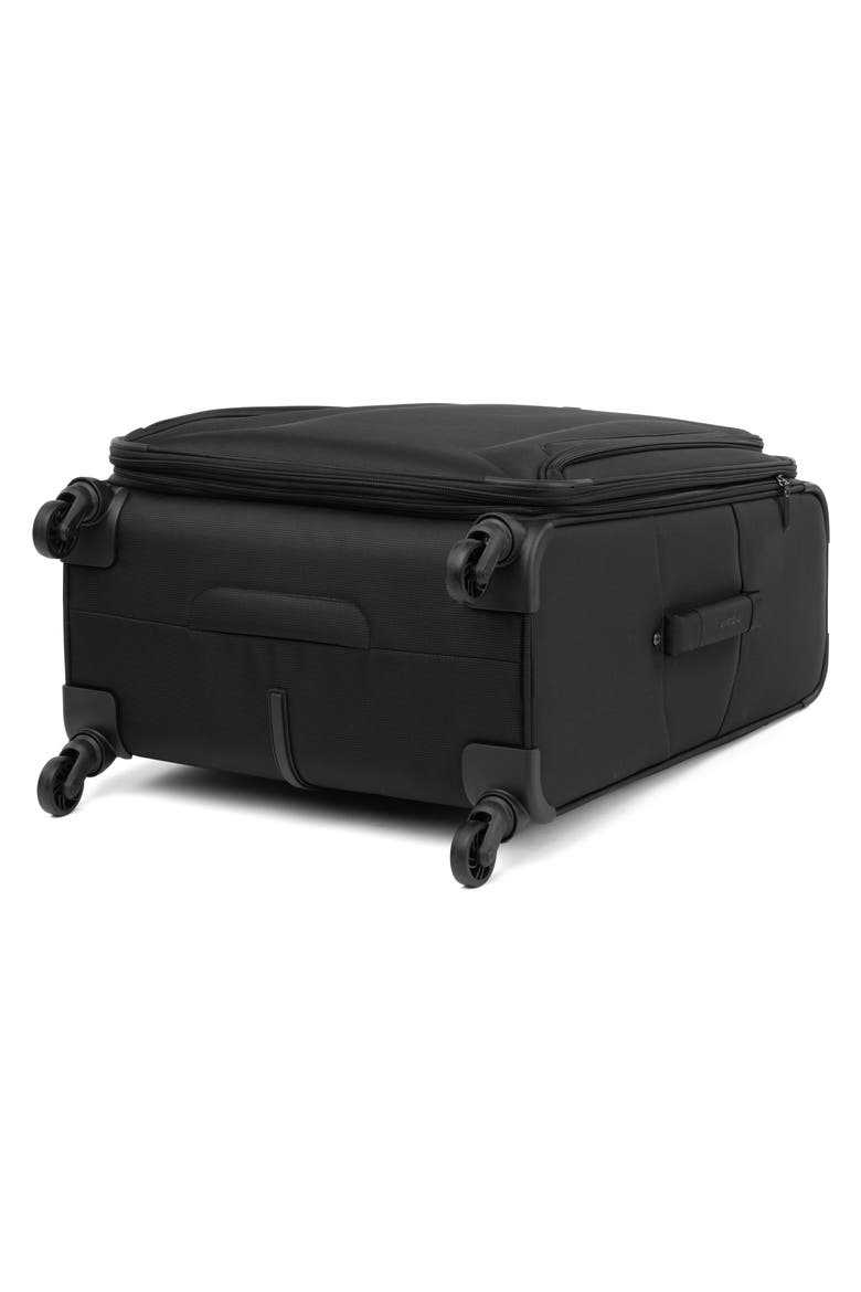 Pilot Air™ 2 25" Expandable Medium Checked Spinner Luggage, Alternate, color, BLACK