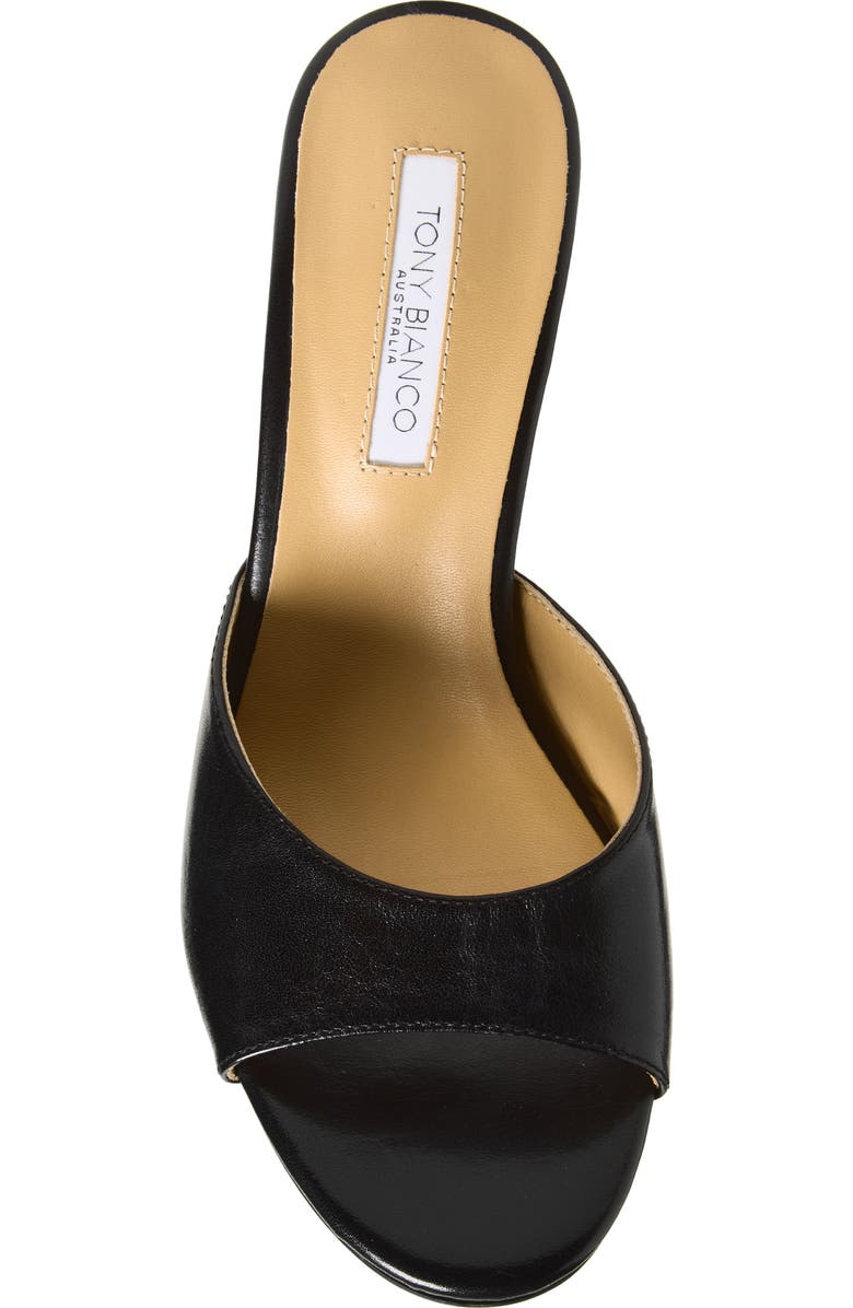 Tony Bianco Victoria Open Toe Slide Sandal, Alternate, color, Black Vintage