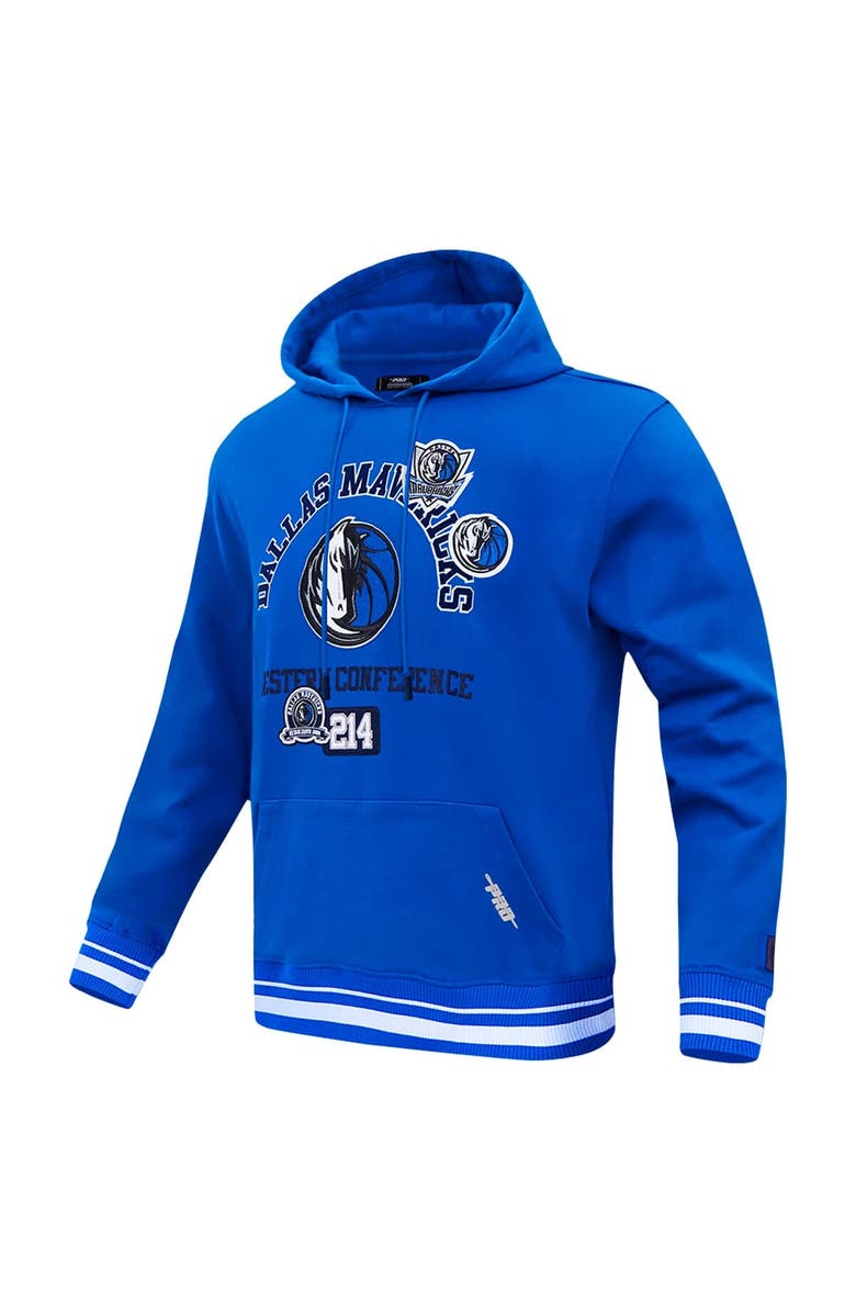 PRO STANDARD Men's Pro Standard Blue Dallas Mavericks Area Code Pullover Hoodie, Alternate, color, Blue