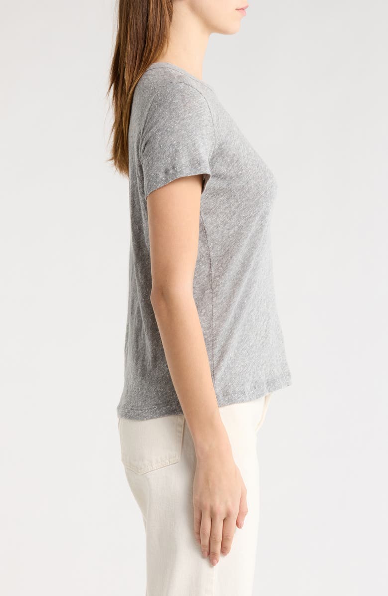 Marine Layer Tried and True Crewneck T-Shirt, Alternate, color, Heather Grey