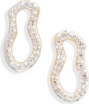 Monica Vinader Riva Diamond Stud Earrings