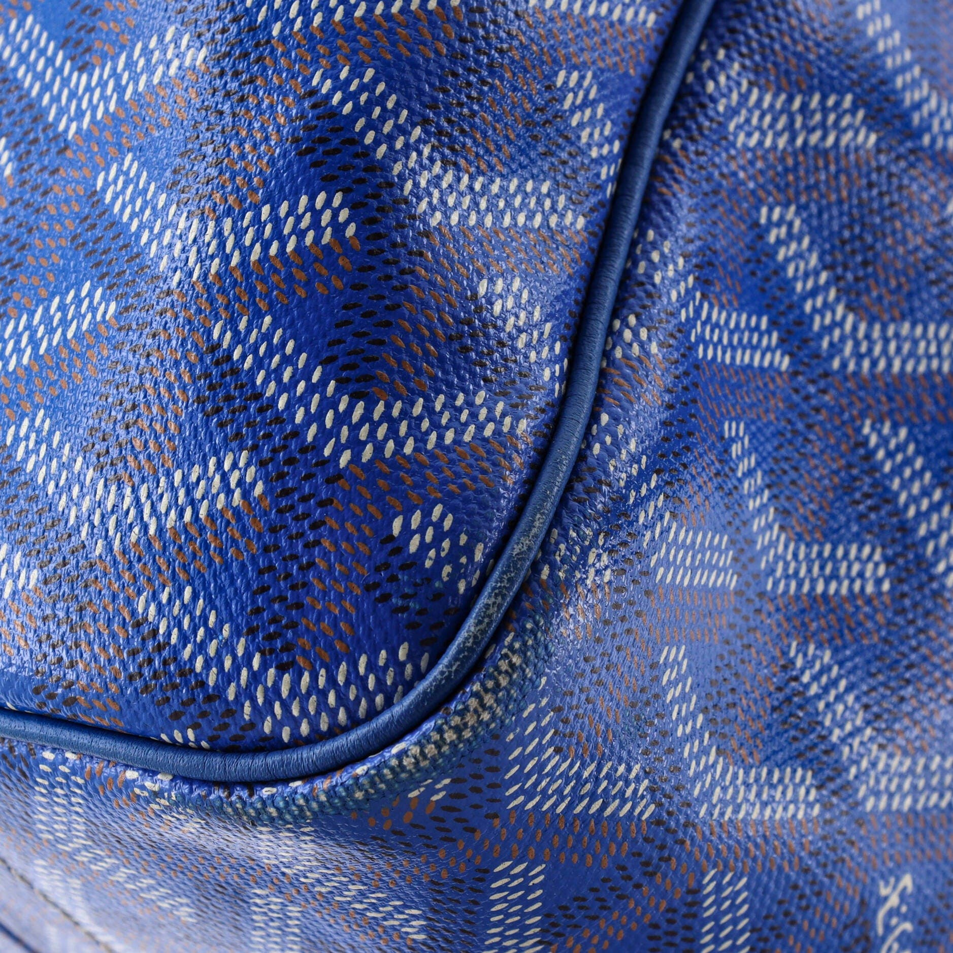 Rouette Bag Coated Canvas PM, Alternate, color, Blue