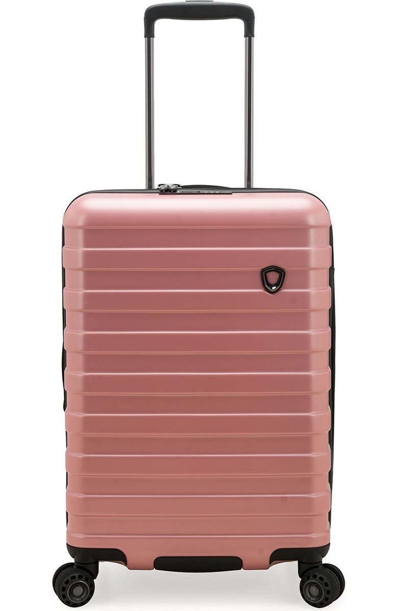 TRAVELERS CHOICE Traveler's Choice Millennial 21" Hardside Carry-On Spinner Luggage, Main, color,