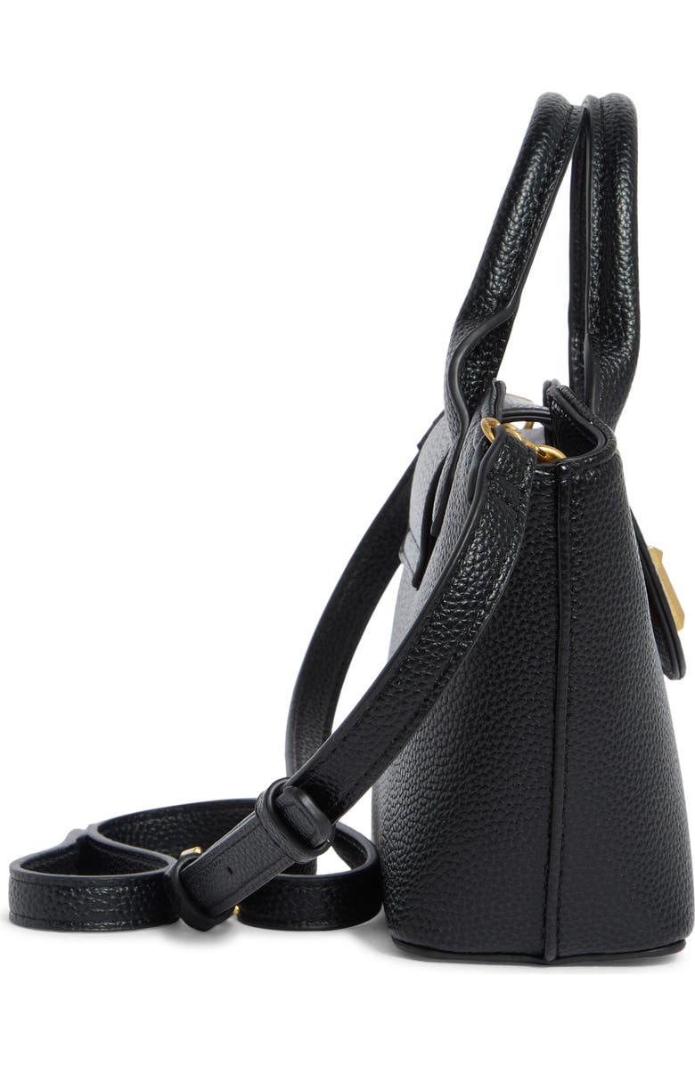 Tahari Elle Top Handle Bag, Alternate, color, Black