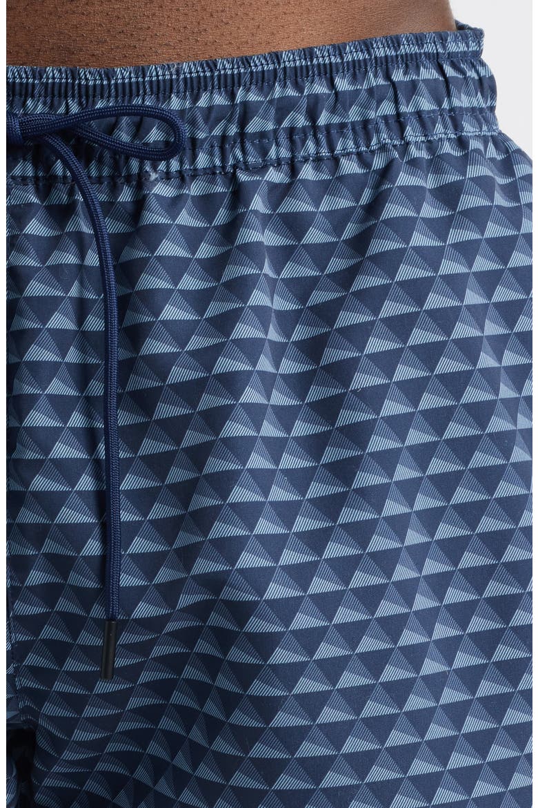 Vibe Recycled Polyester Swim Trunks, Alternate, color, NAVY