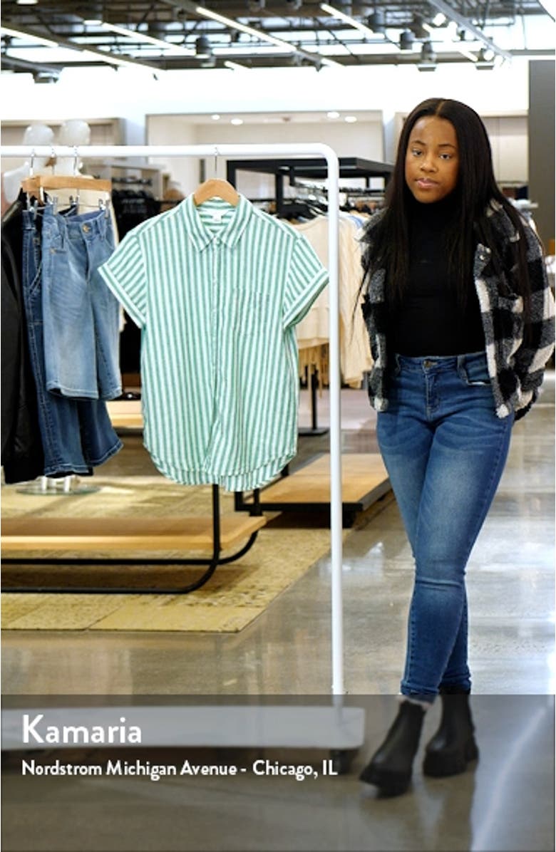 Linen Blend Camp Shirt, sales video thumbnail