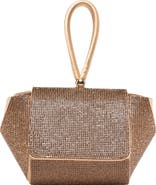 LADY COUTURE Architectural Rhinestone Evening Bag