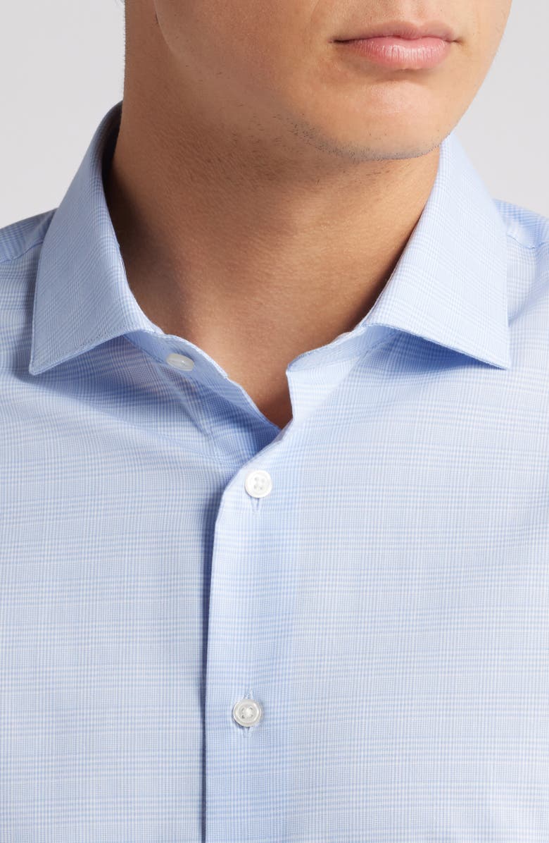 Nordstrom Easy Care Extra Trim Fit Plaid Dress Shirt, Alternate, color,