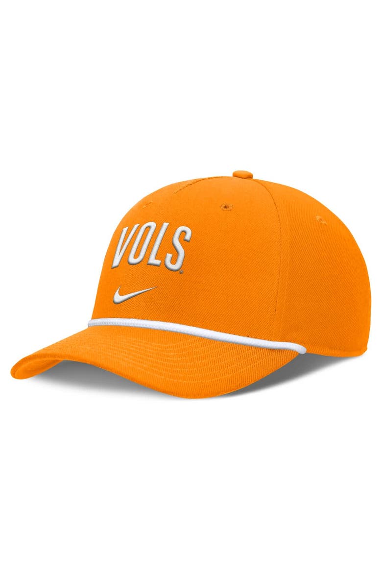 Men's Nike Tennessee Orange Tennessee Volunteers Rise Campus Adjustable Hat, Main, color, Tennessee Orange