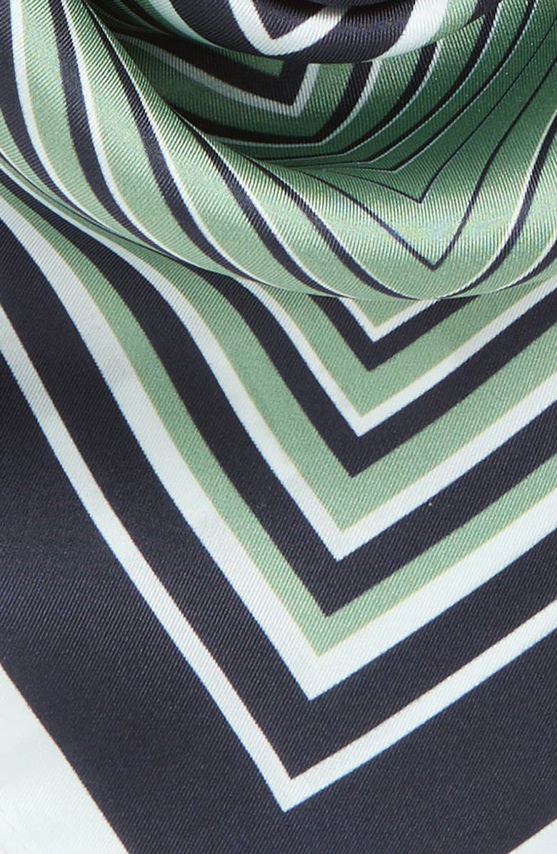 Print Silk Square Scarf