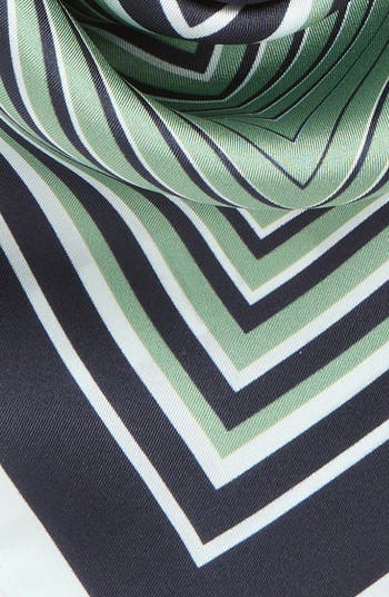 Print Silk Square Scarf