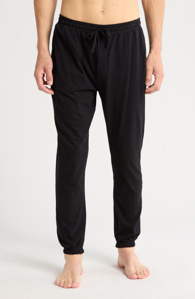 NORDSTROM RACK Sleep Basics Pajama Joggers, Main, color, Black