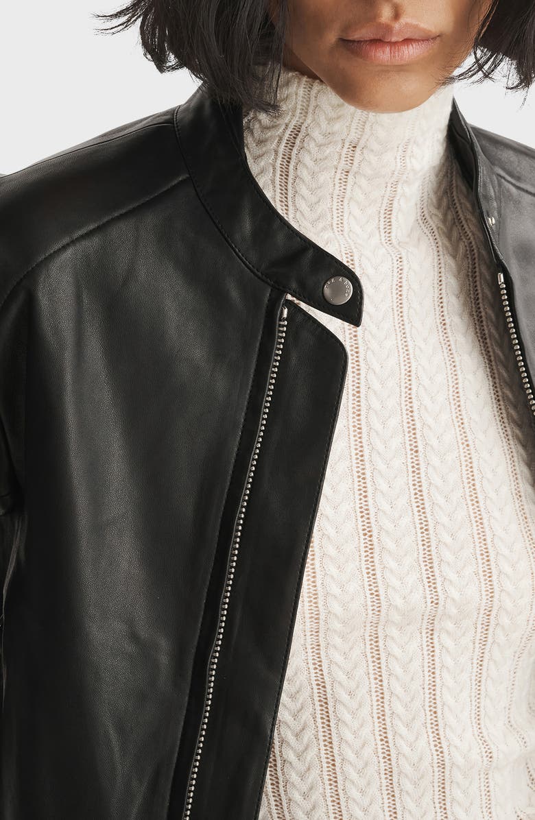 rag & bone Christina Funnel Neck Sleeveless Wool Blend Pointelle Sweater, Alternate, color, 