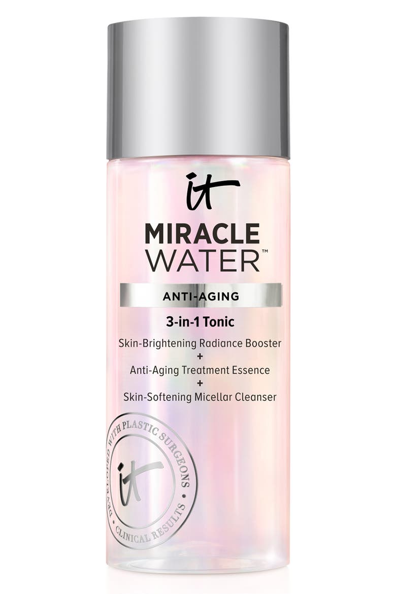 Miracle Water 3-in-1 Tonic Face Booster, Essence & Cleanser, Main, color, NO COLOR