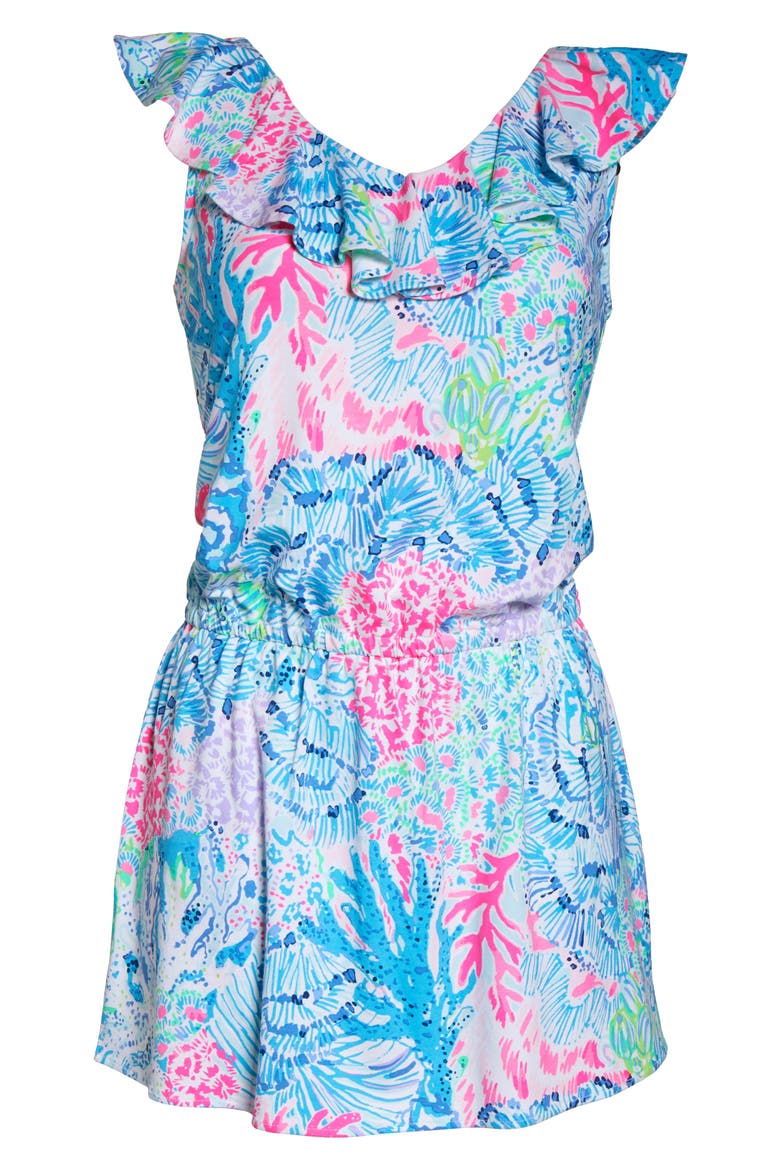 Alessa Skort Romper, Alternate, color, MULTI SINK OR SWIM
