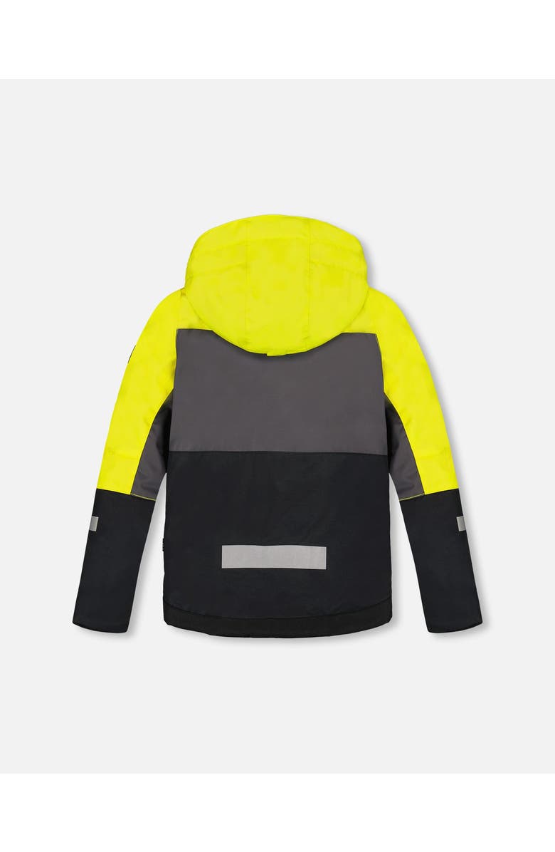 Deux par Deux Two-Piece Teknik Snowsuit Colorblocked, Alternate, color, Light Khaki Green