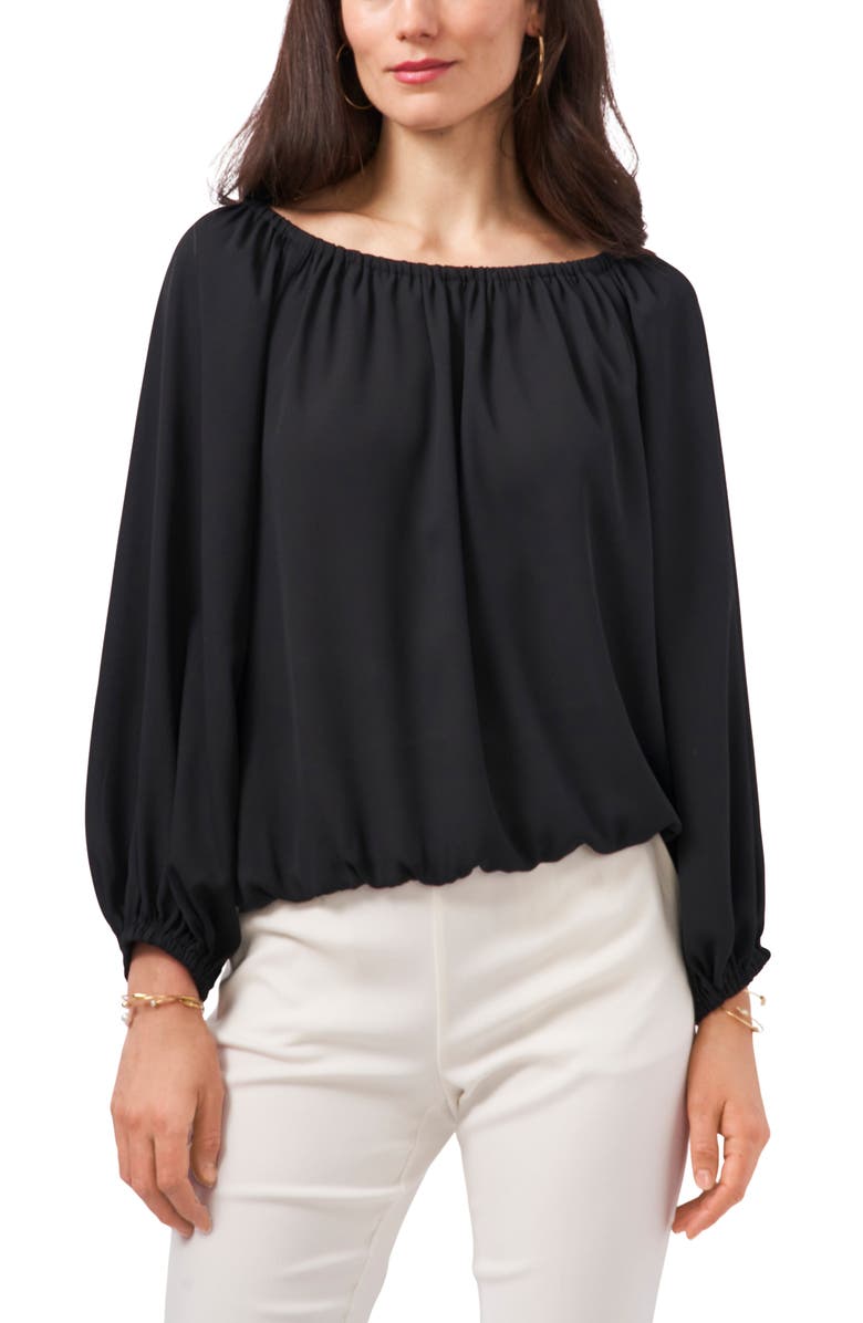 Chaus Puff Sleeve Blouse, Main, color,