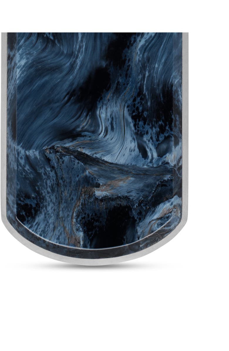 David Yurman Exotic Pietersite Stone Tag, Alternate, color, Pietersite