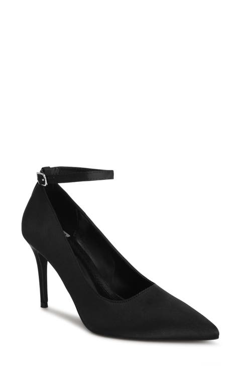 Dittany Pointed Toe Ankle Strap Pump