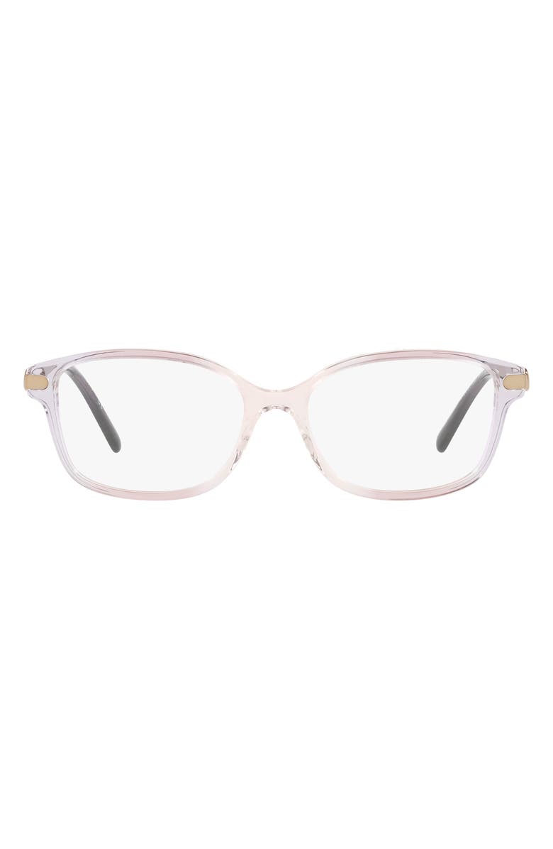 COACH 54mm Pillow Optical Glasses, Main, color, Tran Violt