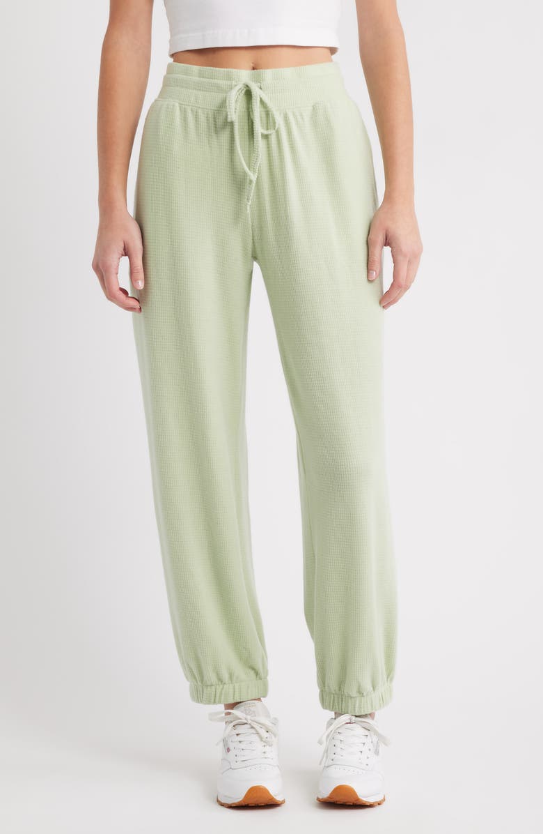 HAPPY CAMP3R Lily Lounge Joggers, Main, color, Pistachio